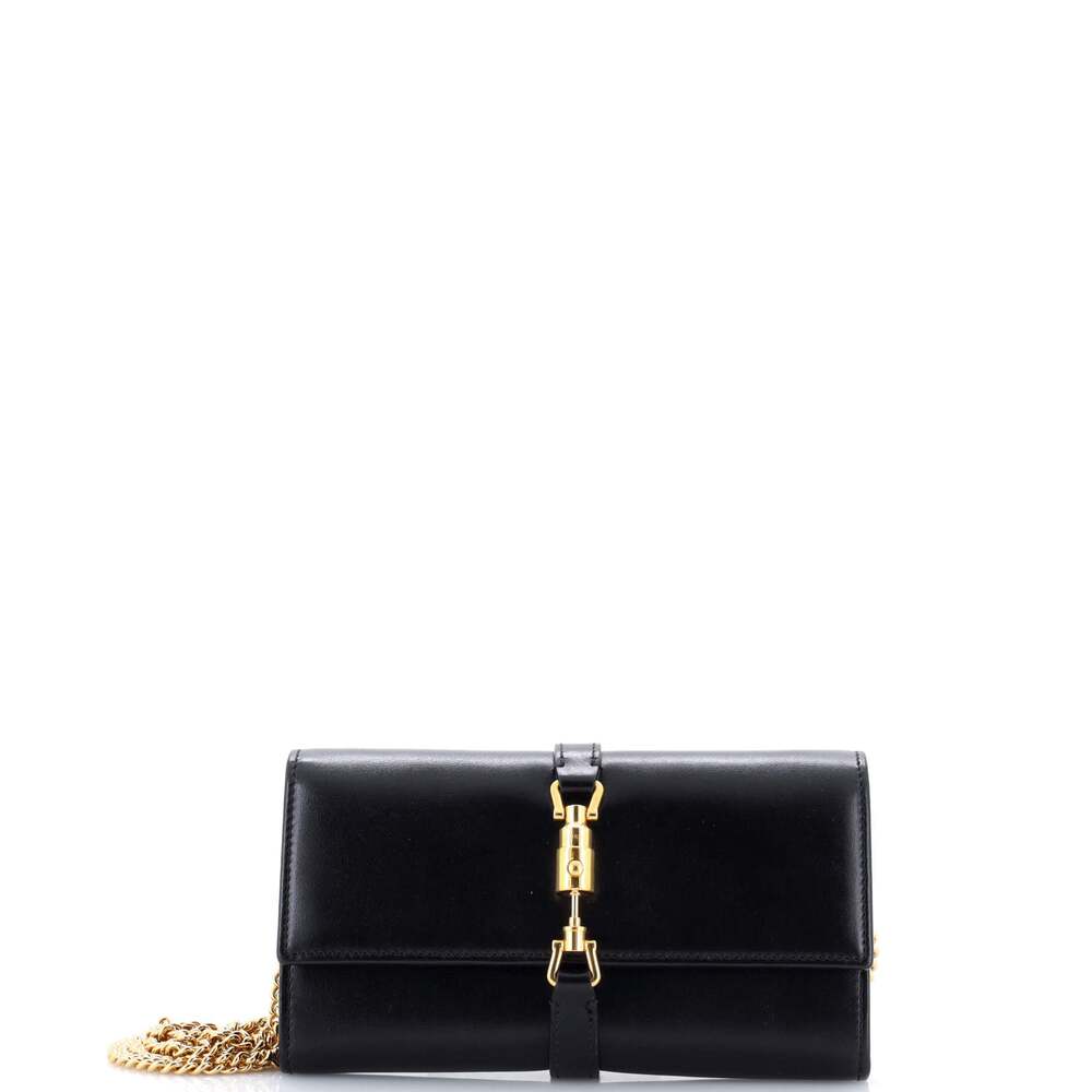 Gucci Jackie Continental Chain Wallet #242669G11B